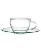 RRP £120 Lot To Contain 6 Brand New Croft Collection Bramley 2 Espresso Cups And Saucers