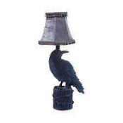 RRP £95 Boxed Debenhams Designer Aa Raven Lamp