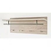 RRP £80. New Hoskin Modern Wall Mounted Coatrack (Appraisals Available On Request) (Pictures For
