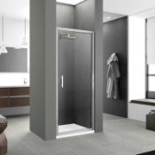 RRP £150. Boxed Hinged Shower Door 700 X 1950Mm (Appraisals Available On Request) (Pictures For