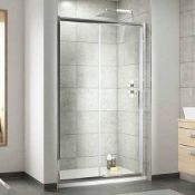 RRP £150. Boxed Slide Shower Door 1200 X 1850 Mm (Appraisals Available On Request) (Pictures For