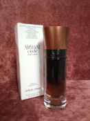 RRP £75 Boxed 60 Ml Tester Bottle Of Armani Code Profumo Parfum Spray