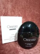 RRP £55 Boxed 100Ml Tester Bottle Of Calvin Klein Obsessed Eau De Parfum Intense