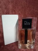 RRP £75 Boxed 100Ml Tester Bottle Of Christian Dior Homme Edt Spray