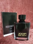 RRP £50 Boxed Full 120Ml Tester Bottle Of Joop Homme Absolute Eau De Parfum Spray