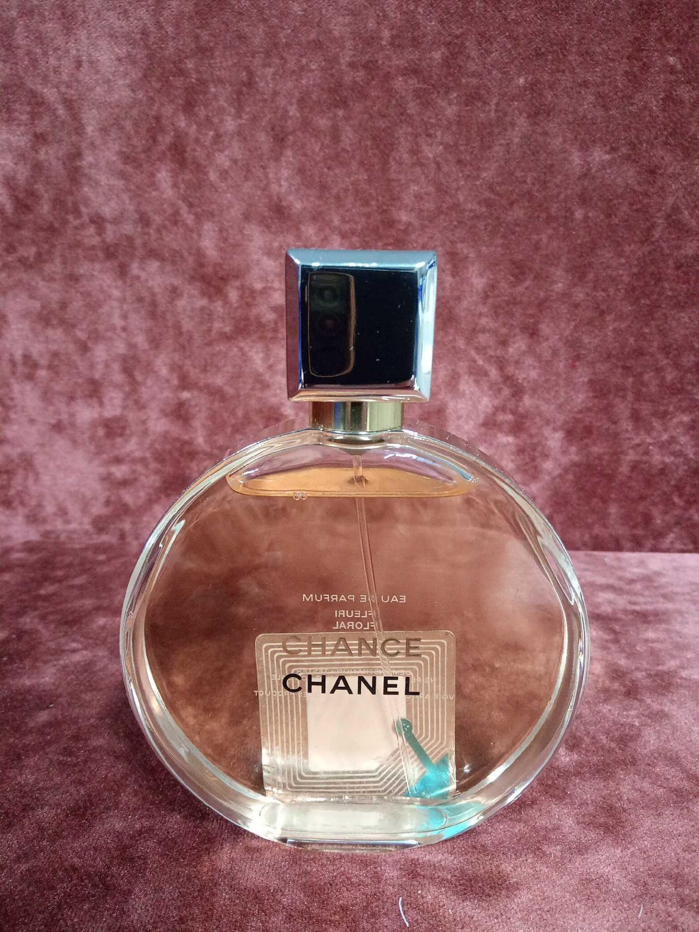 RRP £110 Unboxed 100Ml Tester Bottle Of Chanel Chance Eau De Parfum Ex Display