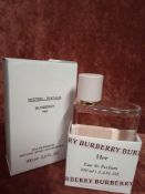 RRP £80 Boxed 100Ml Tester Bottle Of Burberry Her Eau De Parfum Spray