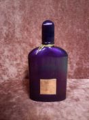RRP £110 Unboxed 100Ml Tester Bottle Of Tom Ford Velvet Orchid Eau De Parfum Ex Display