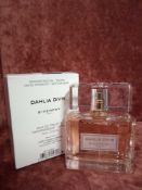 RRP £70 Boxed 75Ml Tester Bottle Of Givenchy Dahlia Divin Eau De Toilette