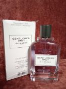RRP £75 Boxed Full 100Ml Tester Bottle Of Givenchy Gentlemen Only Edt Spray