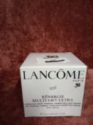 RRP £80 Brand New Boxed And Sealed Lancôme Paris Renergie Multi Lift Ultra Anti-Wrinkle Firming Dark