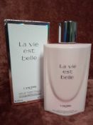 RRP £45 Boxed 200Ml Lancôme Paris La Vie Est Belle Nourishing Fragranced Body Lotion