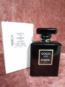 RRP £115 Boxed Full 100Ml Tester Bottle Of Chanel Paris Coco Noir Eau De Parfum Spray