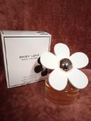 RRP £75 Boxed 100Ml Tester Bottle Of Marc Jacobs Daisy Love Edt Spray Ex-Display