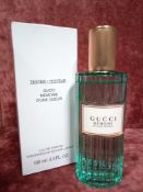 RRP £90 Boxed 100Ml Tester Bottle Of Gucci Memoire D'Une Odour Eau De Parfum