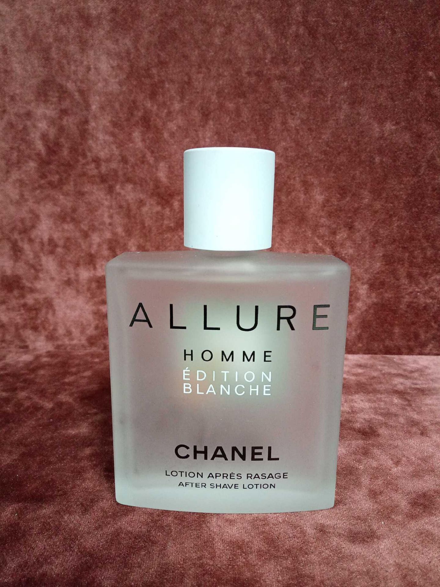 RRP £65 Unboxed 100Ml Tester Bottle Of Chanel Allure Homme After Shave Lotion Ex Display