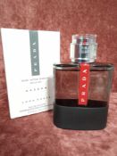 RRP £75 Boxed 100Ml Tester Bottle Of Prada Carbon Luna Rossa Edt Spray