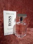 RRP £75 Boxed Full 50 Ml Tester Bottle Of Hugo Boss The Scent For Her Eau De Parfum