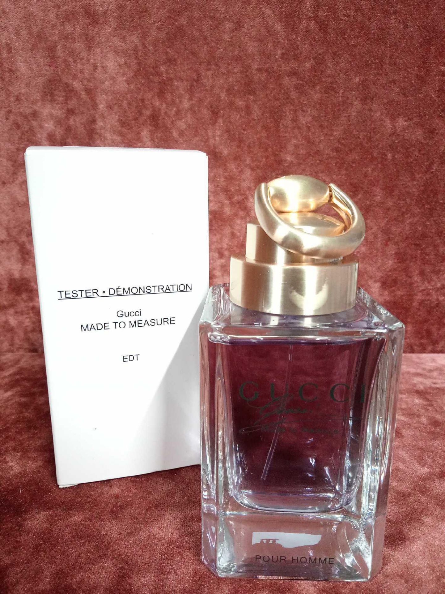 RRP £90 Boxed 90 Ml Tester Bottle Of Gucci Made To Measure Edt Spray