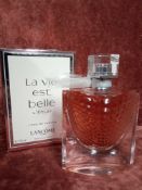 RRP £80 Boxed 75Ml Tester Bottle Of Lancôme Paris La Vie Est Belle L'Eclat L'Eau De Parfum