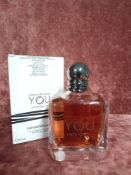 RRP £85 Boxed 100Ml Tester Bottle Of Emporio Armani Stronger With You Intensely Eau De Parfum