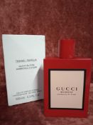 RRP £105 Boxed 100Ml Tester Bottle Of Gucci Bloom Ambrosia Di Fiori Eau De Parfum Intense
