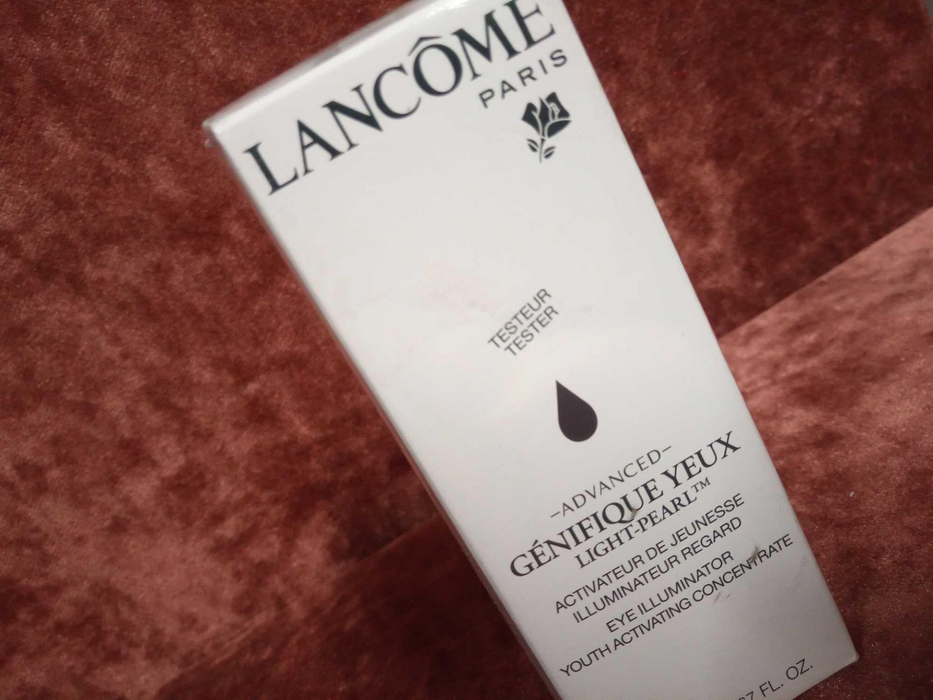 RRP £50 Brand New Boxed And Sealed Tester Of Lancôme Paris Advanced Genifique Yeux Light Pearl Eye I - Image 2 of 3