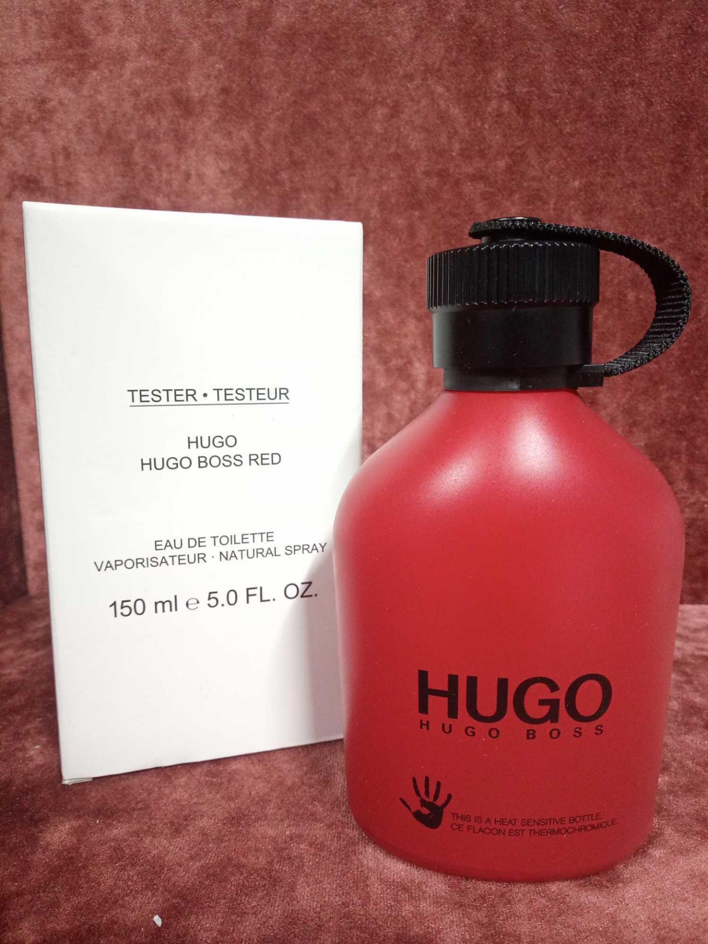 RRP £60 Boxed 150Ml Tester Bottle Of Hugo Hugo Boss Red Edt Spray