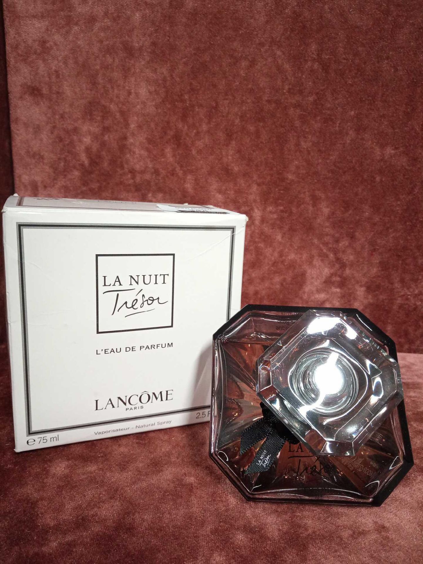 RRP £80 Boxed 75Ml Tester Bottle Of Lancôme Paris La Nuit Tresor L'Eau De Parfum