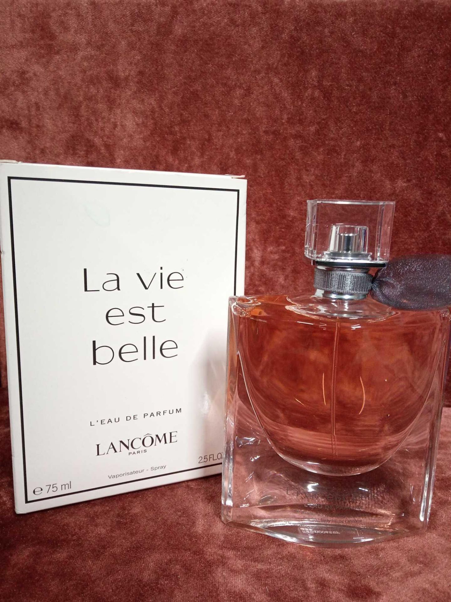 RRP £80 Boxed 75Ml Tester Bottle Of Lancôme Paris La Vie Est Belle L'Eau De Parfum