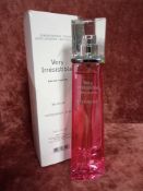 RRP £65 Boxed 75Ml Tester Bottle Of Givenchy Very Irresistible Eau De Toilette