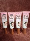 RRP £120 Lot To Contain Four Brand-New Unused Testers Of Too Faced Peach Perfect Comfort Matte Found