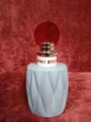 RRP £90 Unboxed 100Ml Tester Bottle Of Miu Miu Eau De Parfum