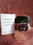 RRP £85 Boxed 75Ml Tester Bottle Of Gucci Guilty Intense Eau De Parfum