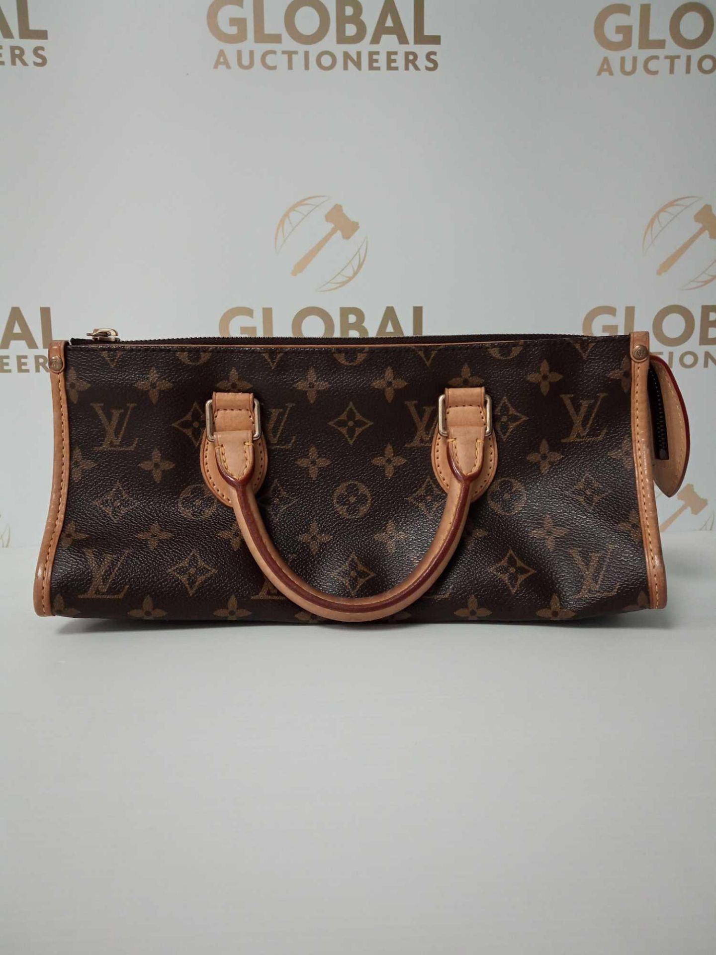 RRP £1500 Louis Vuitton Popincourt Brown Coated Canvas Monogram Canvas, Grade Ab, Ann0251 (