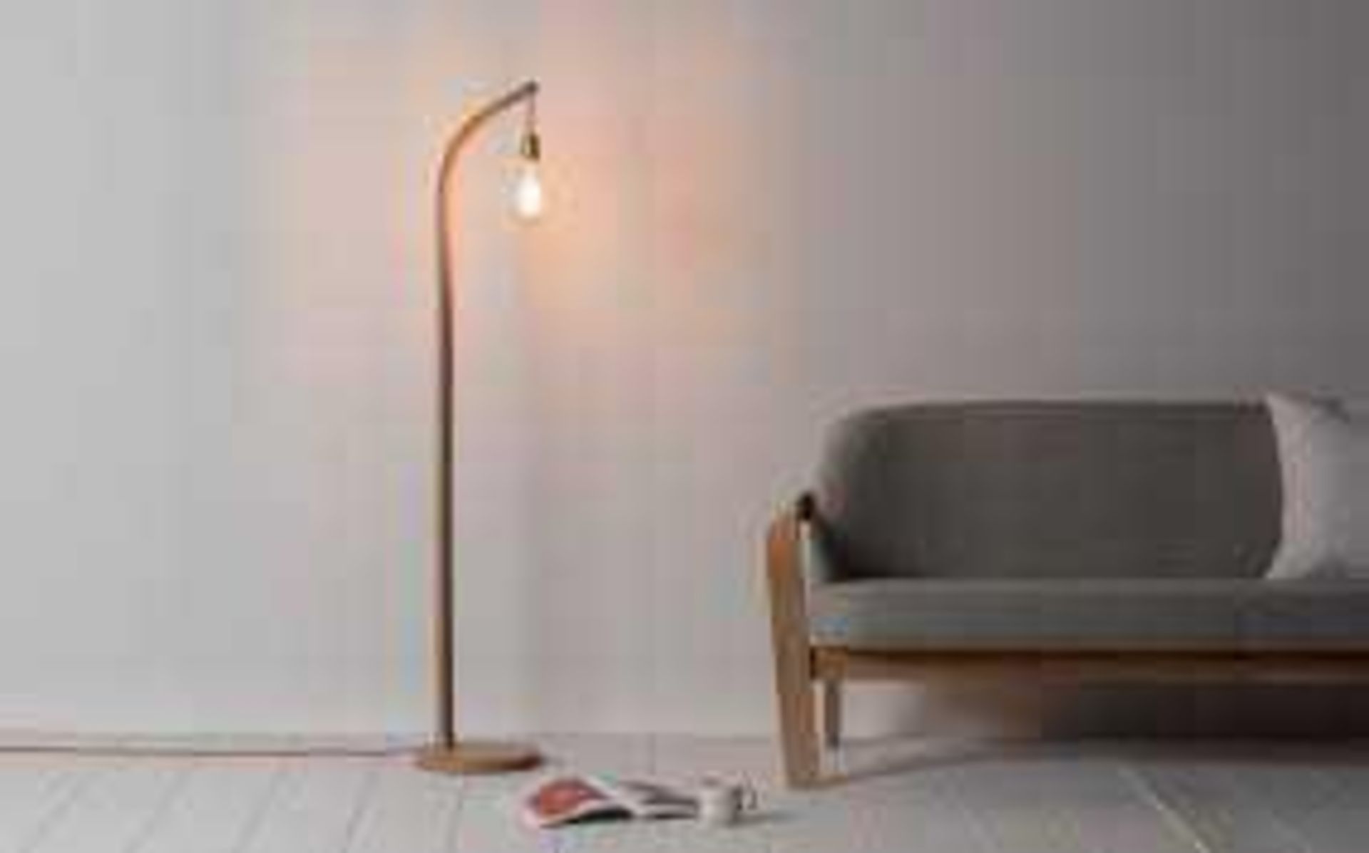 RRP £400 Boxed Tom Raffield Designer Floor Lamp