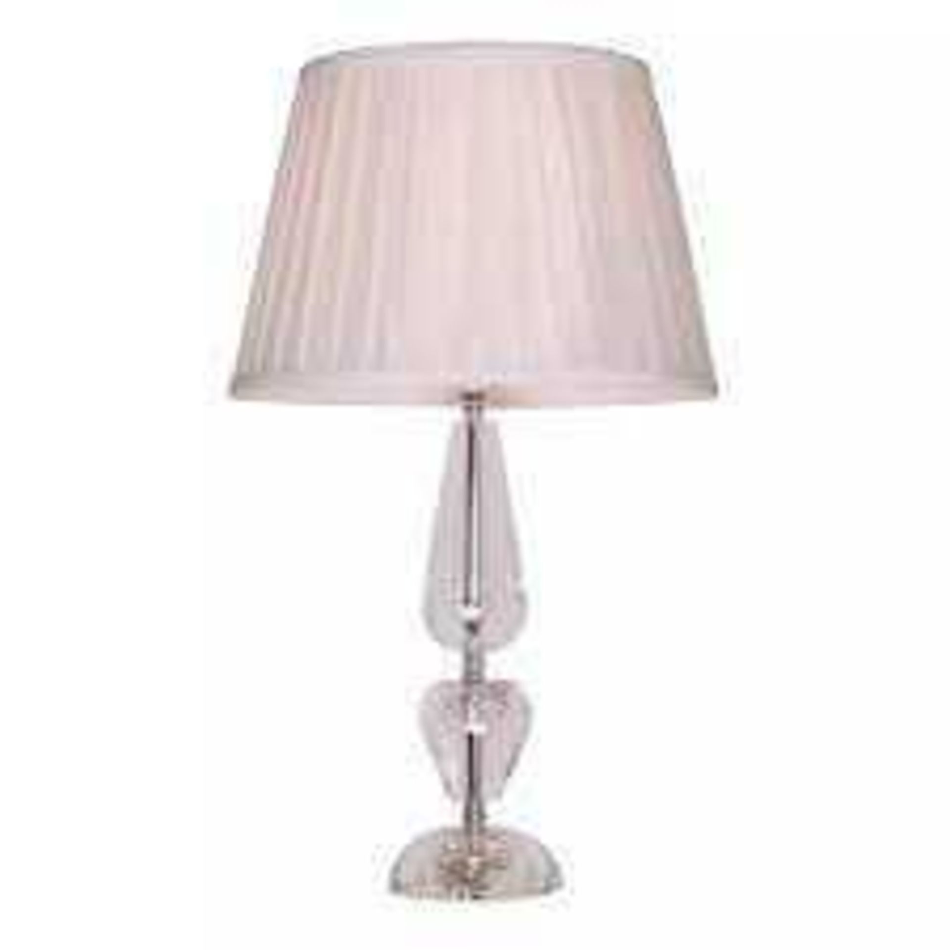 Combined RRP £150 Lot To Contain 2 Boxed Debenhams Large Elena Table Light