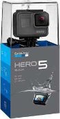 RRP £200 Boxed Gopro Hero 5 Black Action Camera