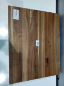 RRP £265 Lot To Contain 6 Unboxed Used John Lewis Chopping Boards To Include A Large Acacia Chopping