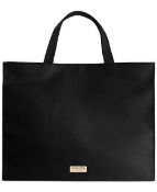 RRP £100 Lot To Contain Two Brand New And Sealed Carolina Herrera New York Ladies Black Tote Bags
