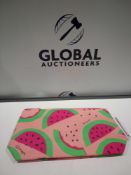 RRP £200 Lot To Contain 72 Brand New Clinique Paris Watermelon Cosmetic Bags