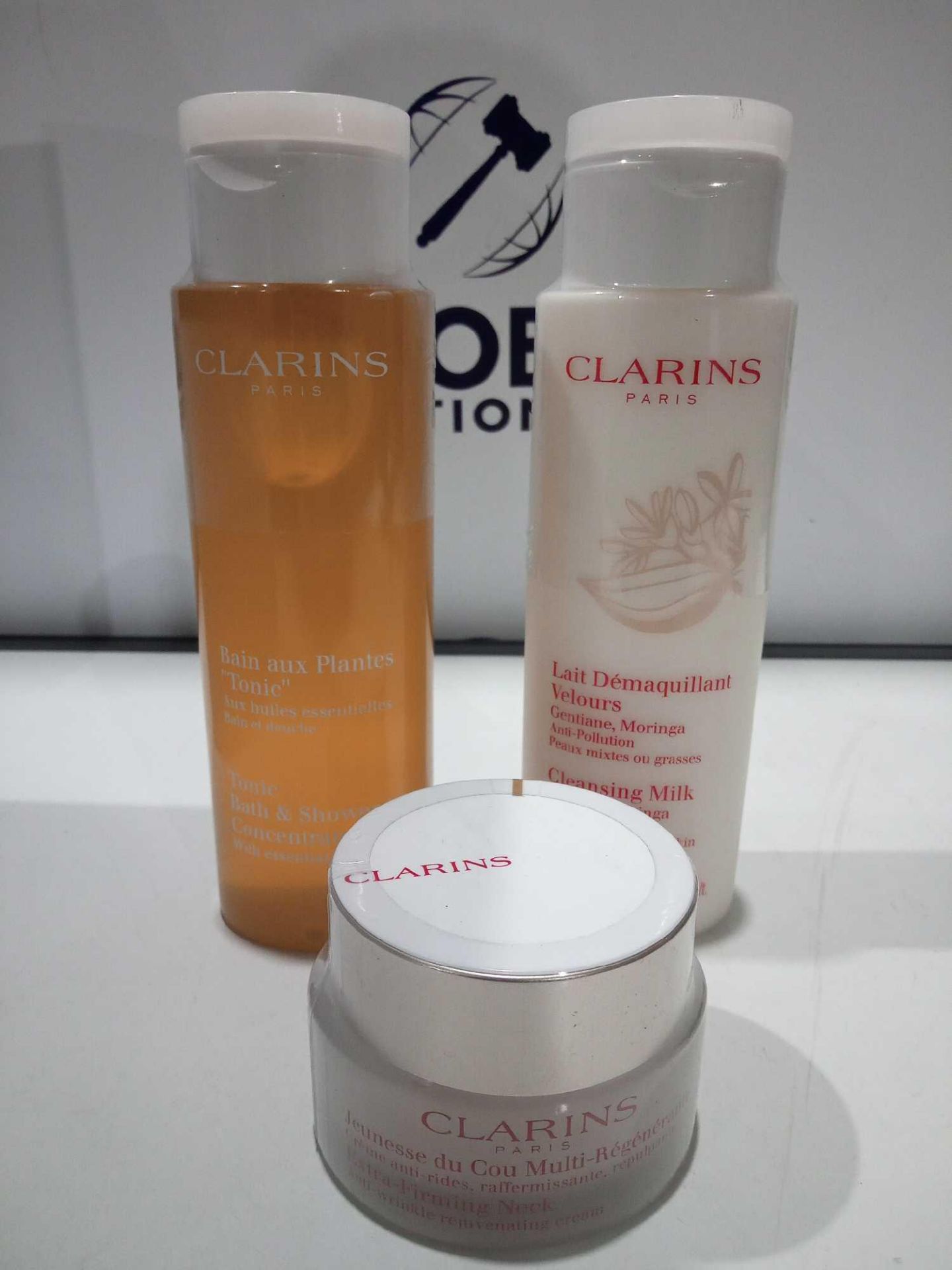 RRP £170 Viktor And Rolf Gift Bag To Contain 3 Unboxed Brand New Unused Testers Of Clarins Paris Ass
