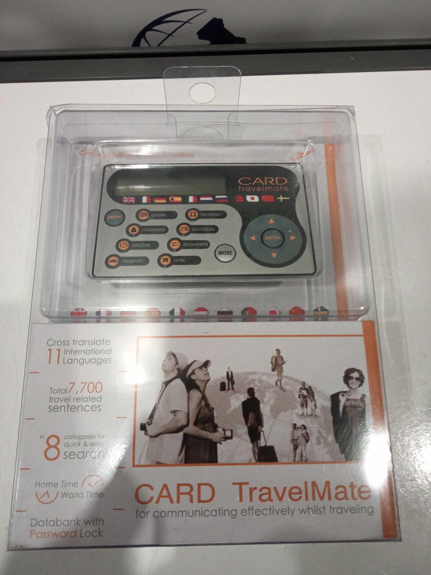 RRP £200 Lot To Contain 40 Brand New Boxed Card Travel Mate 11 International Languages Translator - Image 2 of 2