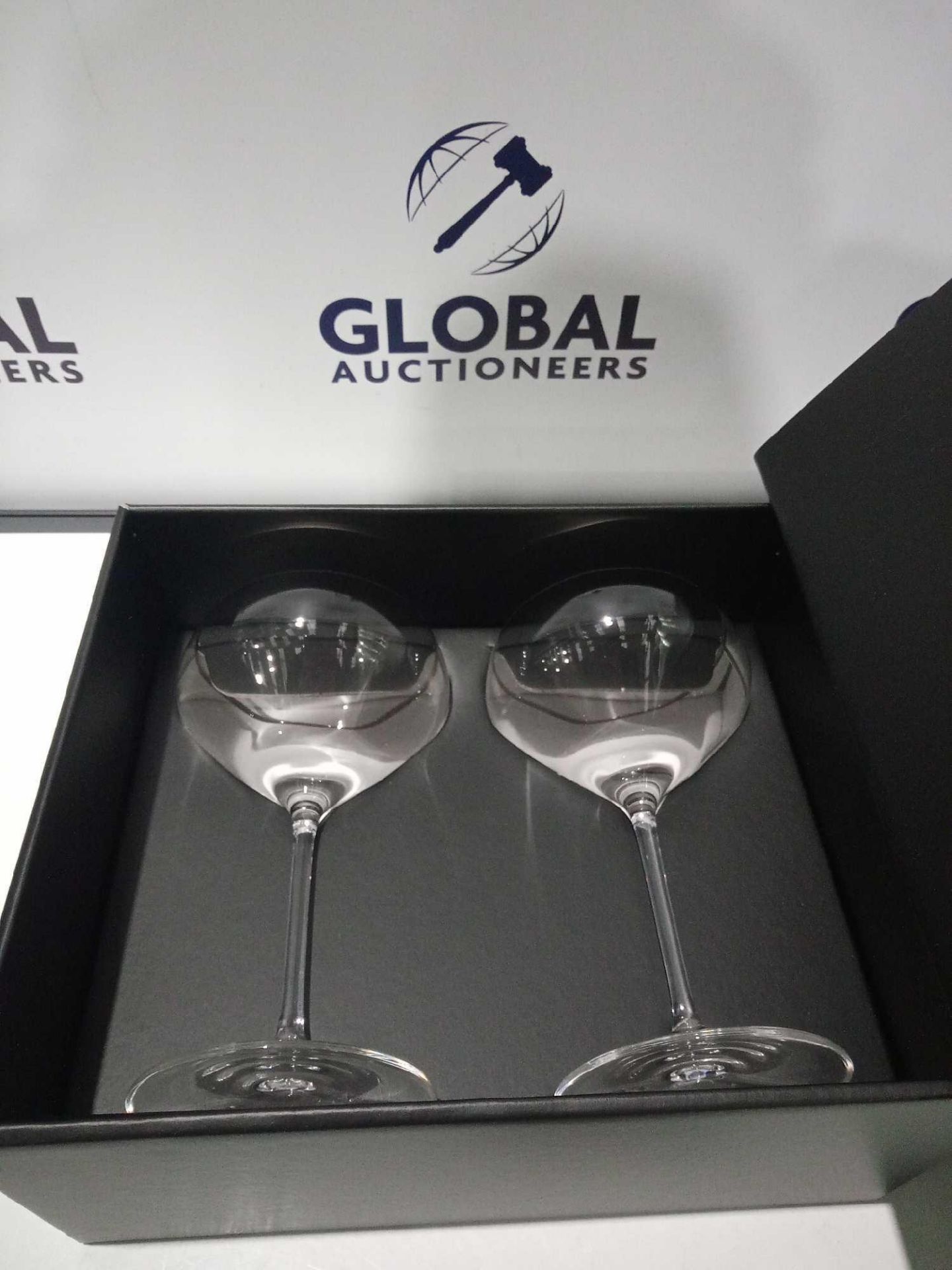 RRP £160 Lot To Contain 4 Boxed John Lewis Celebrate Set Of 2 Crystal Glass Champagne Saucers - Image 2 of 2