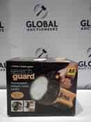 RRP £120 Lots To Contain 12 Brand New Boxed Aa Searchguard Rechargeable Halogen Quartz Lantern With