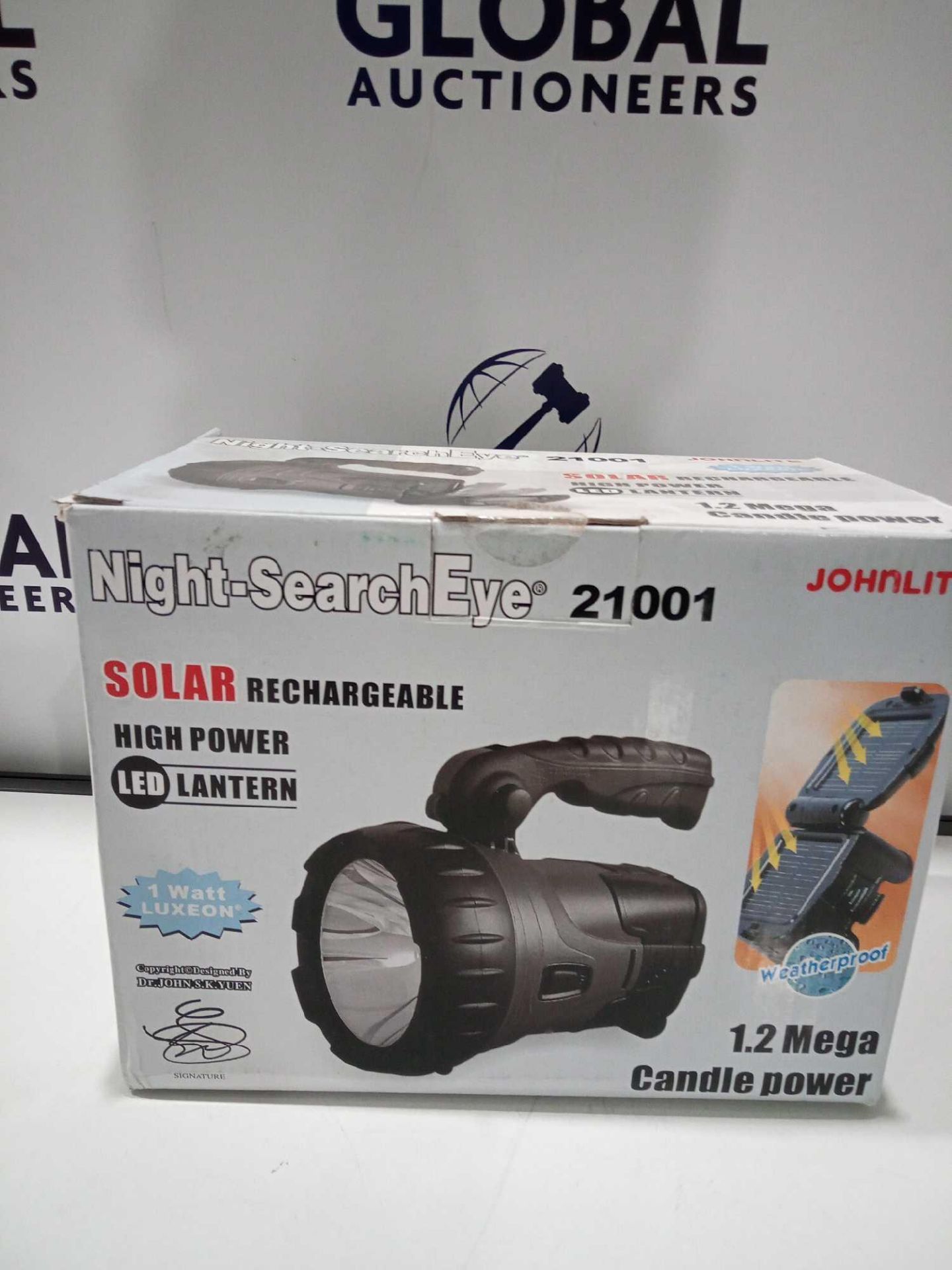 RRP £100 Lot To Contain Four Brand New Boxed Night Search Eye Solar Chargeable High Power Led Lanter - Image 2 of 2