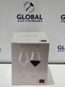 RRP £120 Lot To Contain 3 Brand New Boxed John Lewis And Partners Connoisseur Red Wine Glasses