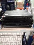 Combined RRP £140 Lot To Contain 4 Assorted Dvd Players To.Imclude Panosonic Blue-Ray Dvd Player