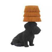 RRP £110 Boxed Aa Delilah The Dachshund Lamp