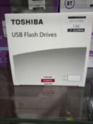 RRP £100 Lot To Contain 20 Brand New Toshiba Usb Flash Drives 16Gb U202 Transmemory